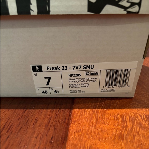 adidas Men's Freak 23 Football Cleats. Size 7 - Picture 6 of 6